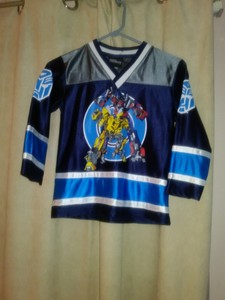 transformers hockey jersey
