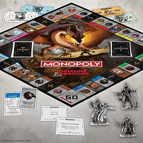 Monopoly Dungeons & Dragons | D&D Universe Monopoly - Foto 9 di 9