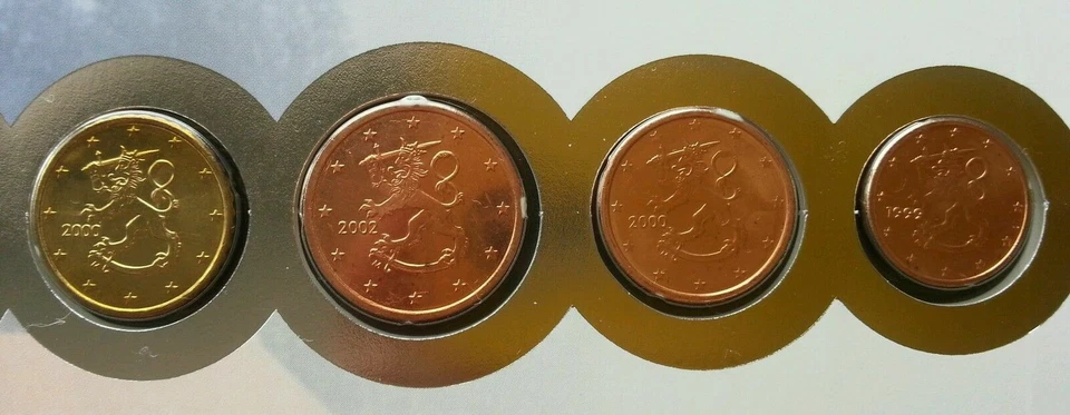 [SJ] Finland Euro Coin 2002 Building Culture Tower Currency Money FDC coin cover - Image 4 of 4