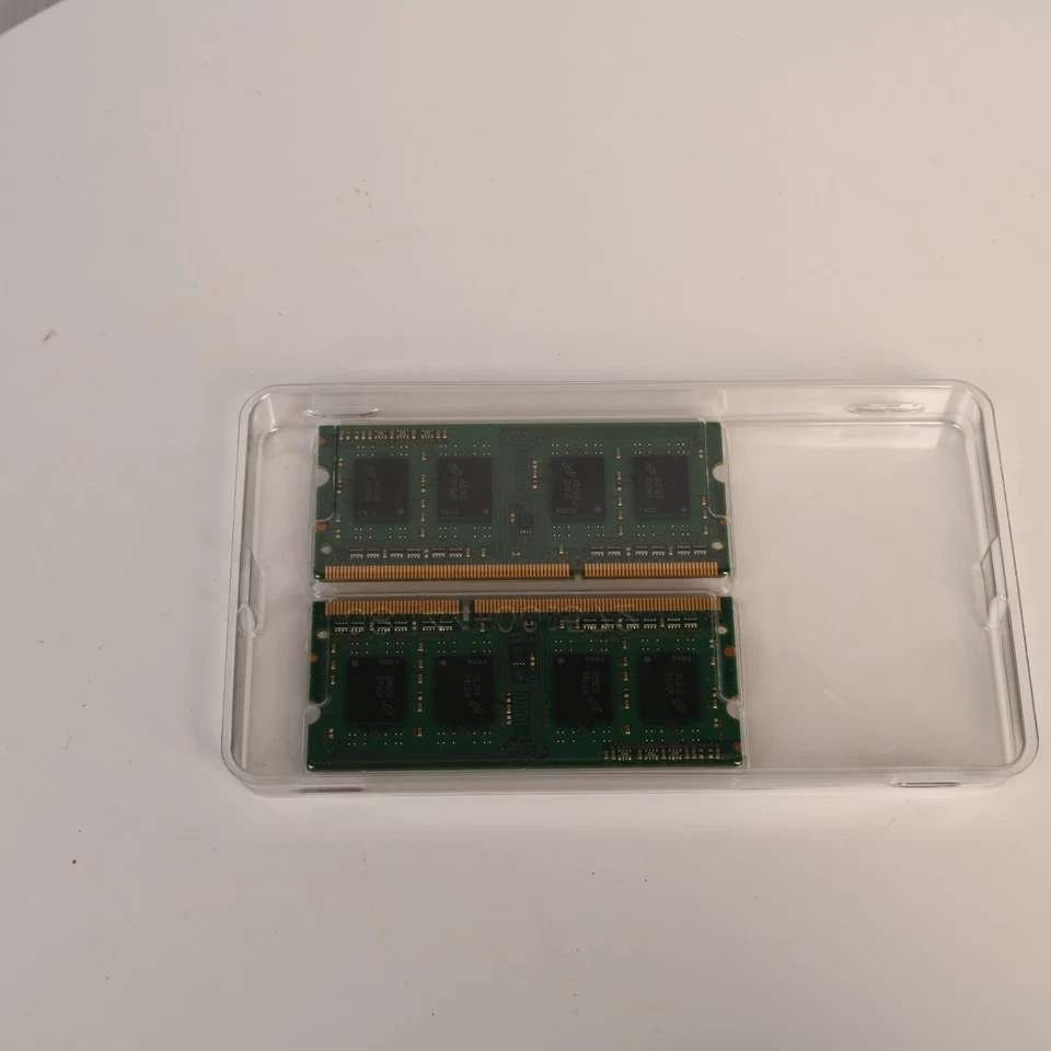 Micron 4GB (2X2GB) PC3-8500S DDR3 So-Dimm Laptop Memory MT8JSF25664HZ-1G1D1 USA - Image 2 of 3