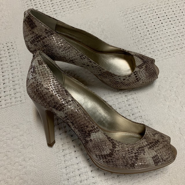 4 inch open toe heels