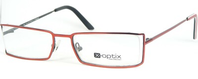 X-OPTIX by X-Belgium 1243 C RED /BLACK EYEGLASSES GLASSES FRAME 53-18-145mm