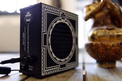 Mantra box, Original, Black, Made in India, Powered by Earth Moments