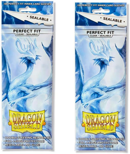 100 Clear Resealable Sleeves - 2 Pack Standard Size - Picture 8 of 11