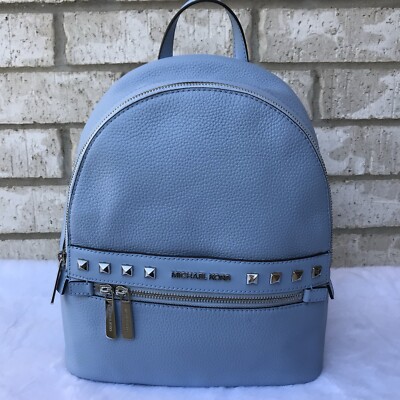 NWT Michael Kors Kenly Medium Backpack Bag Pebble Leather in  display picture 2