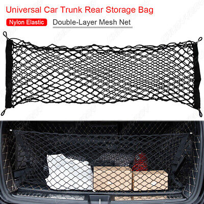 Envelope Style Trunk Cargo Net with 3 Pockets for Corvette 2015-2019 