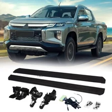 2Pcs Deployable Powerstep Electric Running Board Fits For Mitsubishi Triton 2024