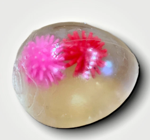 12 Pieces Clear Sea Star Sticky Bombs Squish Splat Ball Smash It Squishy Toy - Image 2 of 4