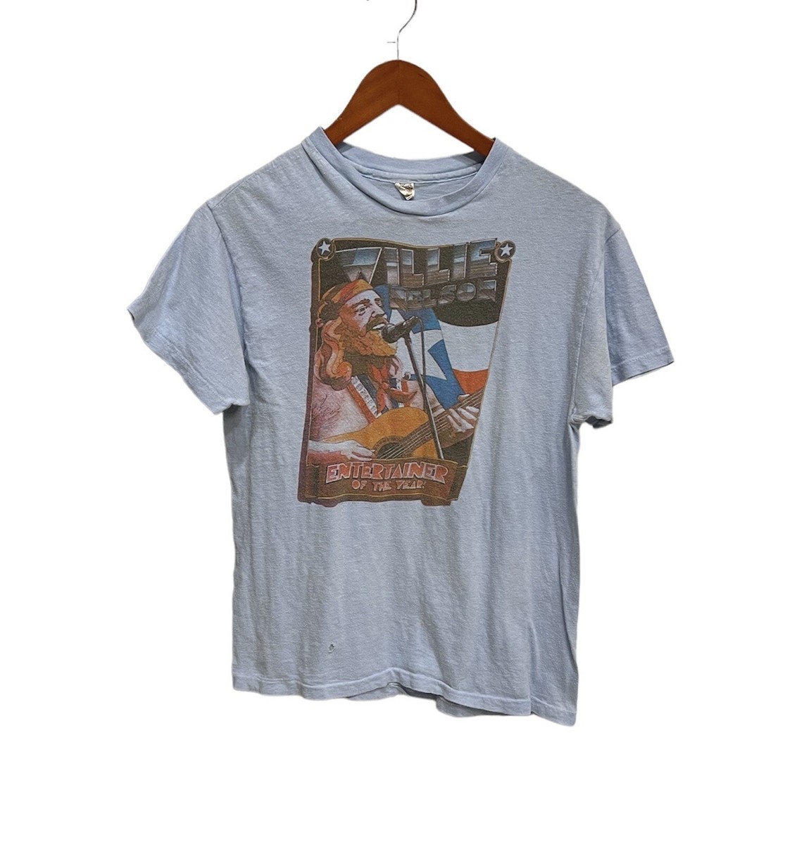 Willie Nelson Maria Muldaur Tシャツ 1979年 MadeWorn the Willie Nelson event from Texas with love