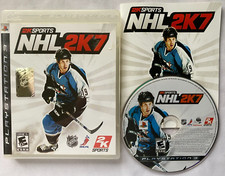 NHL 2K7 (Sony PlayStation 3, 2006) CIB with Manual Like New Condition