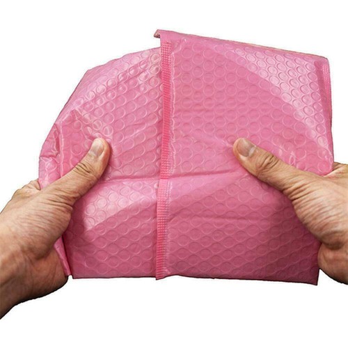 10Pcs White Poly Bubble Bags Mailers Envelopes Padded Packing Self Seal S/M/L - Picture 9 of 15