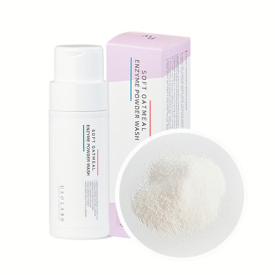 USOLAB Soft Haferflocken-Enzym-Pulverwäsche 1,76 flüssige Unzen (50 g) /