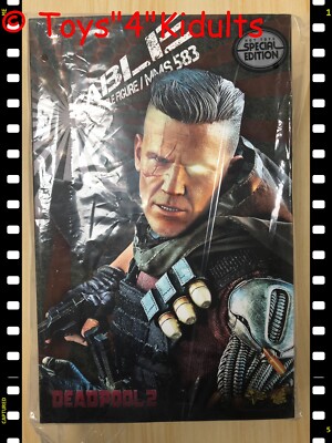 Hot Toys MMS583 Deadpool 2 Cable (Special Edition) 12 inch Action Figure NEW