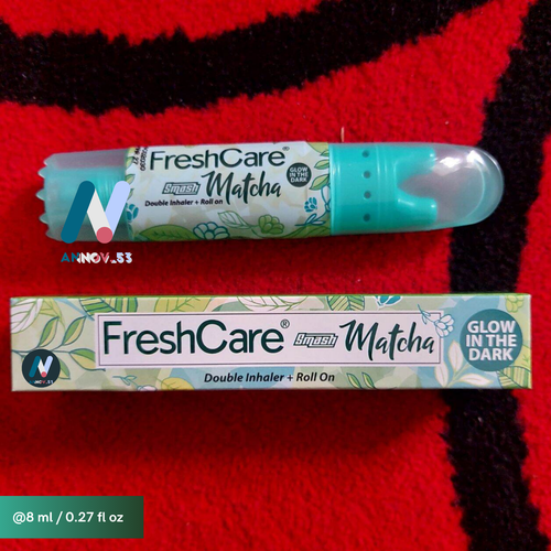 FRESHCARE Smash Matcha Roll On Minyak Angin Aromatherapy Aches Colds Flu 3X8ml - Picture 13 of 23