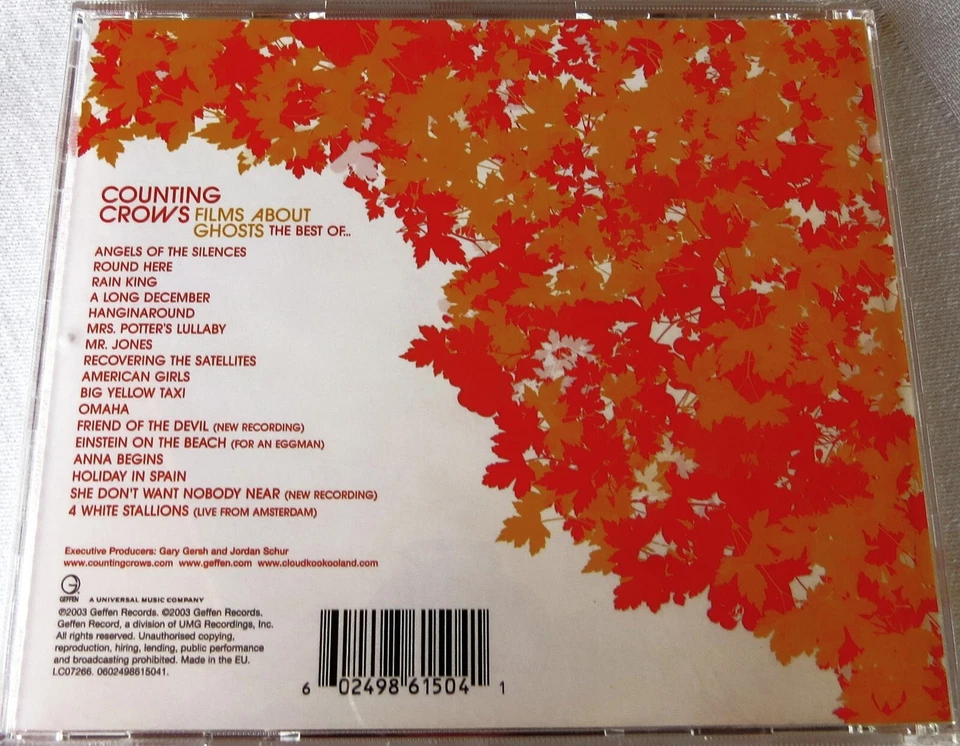 CD Counting Crows -  Films About Ghosts/The Best Of - Neuwertig - Greatest Hits! - Bild 3 von 4