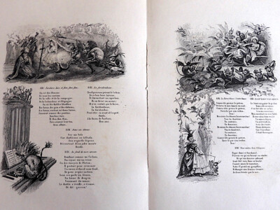 CHANTS & CHANSONS POPULAIRES DE FRANCE 1843 – Édition Originale Illustrée