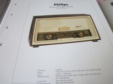 Radio Archiv Schaltplan 2005 Philips Sirius 373 BD 373A, 1957