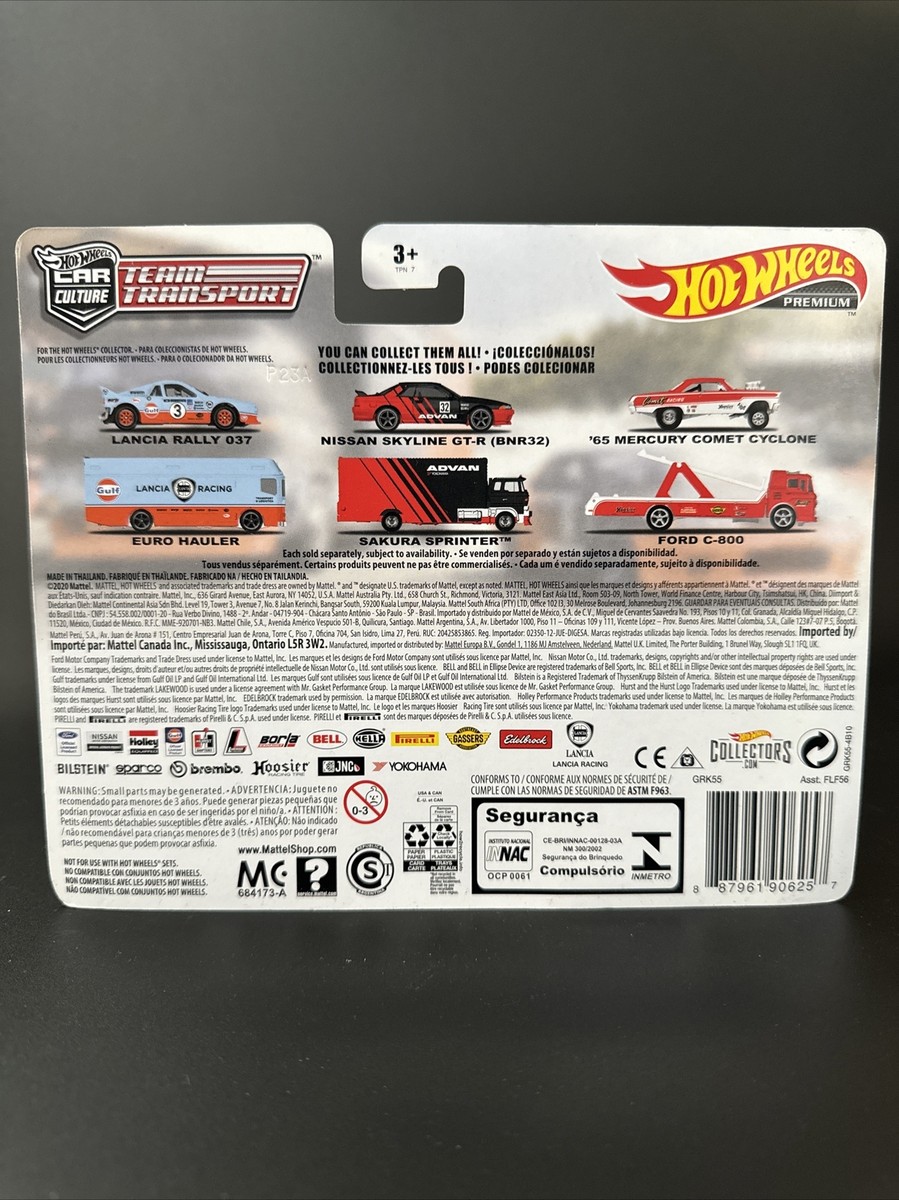 Hot Wheels Team Transport Nissan Skyline GT-R BNR32 Sakura
