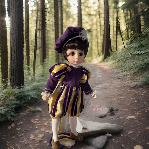 MADAME ALEXANDER "PRINCE CHARMING" 12” DOLL VINTAGE Hand Tag,Box,custom Stand
