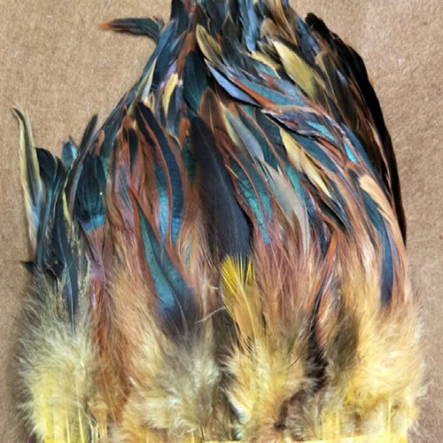 10M Rooster Hackle Coque Feather Fringe Sewing DIY Trim Material Costume Vintage - Picture 15 of 17