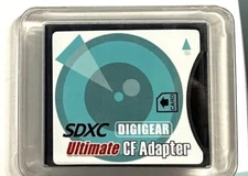 wi-fi SDIO SD SDHC SDXC to High-Speed CF Type II Adapter for 16/32/64/128 GB