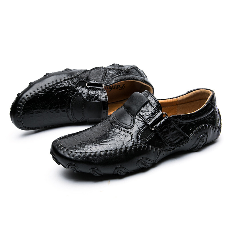 SALOMON Mocassini moda polpo classico pelle PU scarpe uomo eleganti barca calzature guida