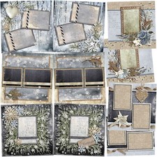 BEAUTY OF WINTER - Scrapbook Layout Set