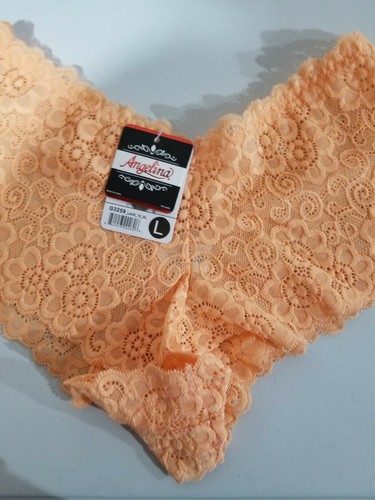 ANGELINA women's lace Panties Hipsters 6 Pack Size Large - Picture 6 of 9