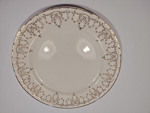 Vintage Crooksville China Thematic Lorraine 8" Bread / Salad Plate (4 Pcs.) - Picture 5 of 6