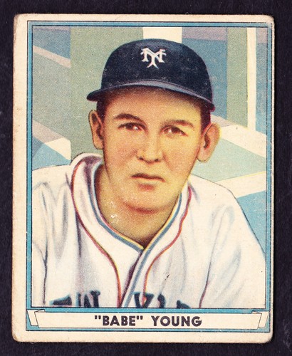 1941 PLAY BALL #27 BABE YOUNG NEW YORK GIANTS