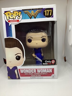 Funko Pop! DC Wonder Woman #177 Game Stop Exclusive | eBay