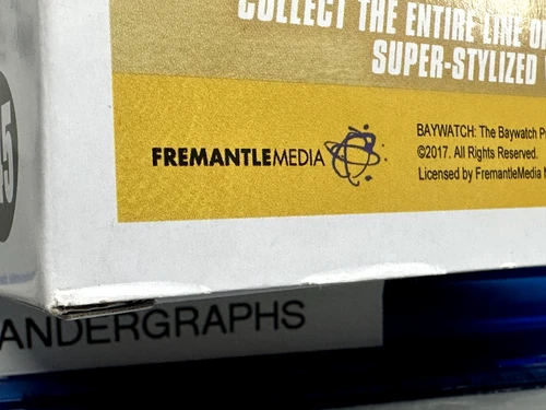 DAVID HASSELHOFF BAYWATCH 445 MITCH SIGNED HANDSIGNIERT FUNKO POP-BAS BECKETT COA - Bild 9 von 12