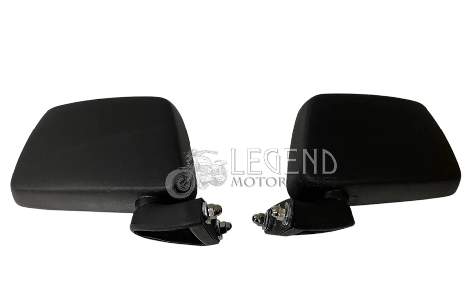 Par de Espelhos Suzuki GSXR750 F,G,H RG250 RG500 Gamma Espelho Esquerdo Direito - D7-33 - Imagem 2 de 4