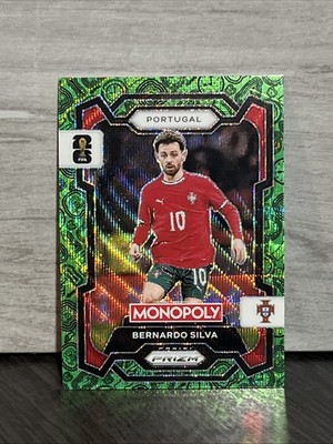 Bernardo Silva 2026 Panini Prizm Monopoly Fifa World Cup #33 Green