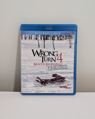 Wrong Turn 4: Bloody Beginnings Unrated (Blu-ray Disc, 2011, 2-Disc Set)