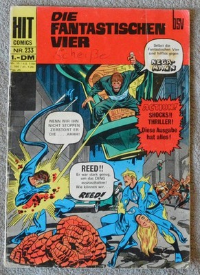 Comic Heft Gb BSV 1966-73 HIT COMICS #233 DIE FANTASTISCHEN VIER