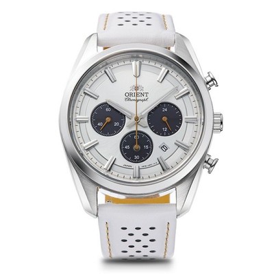 ORIENT Contemporary Limited RN-TX0308S Chronograph Solaruhr Panda Dial 40mm