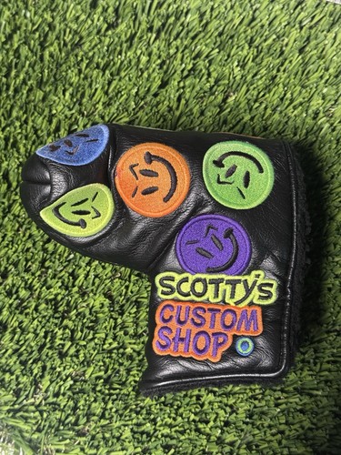 Scotty Cameron 2013 Custom Shop Dancing Go Getter Putter Headcover Smiley Faces