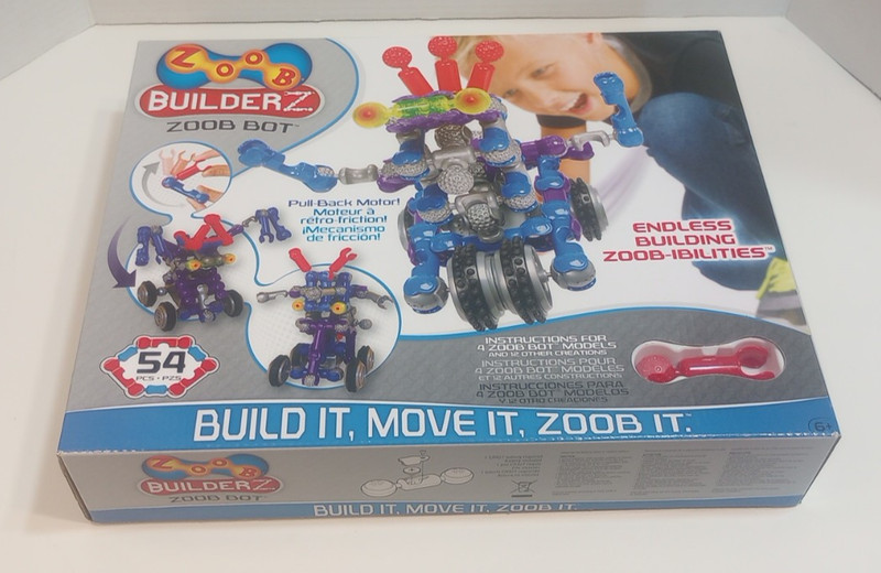 Zoob Builderz Zoob Bot 54 pc toy - brand new, factory sealed