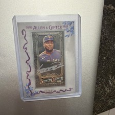 2025 Allen & Ginter Vladimir Guerrero Jr mini auto incorniciata /50