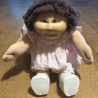 Cabbagepatch Kids 1980s Vintage Brunette Doll with Brown Eyes