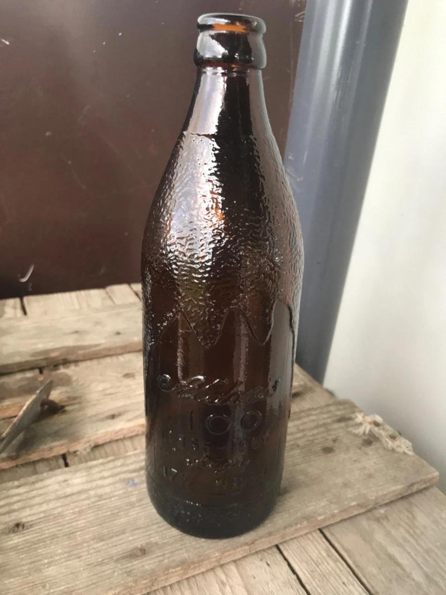 Aldaris beer bottle. 1965. Centennial edition. Flawless