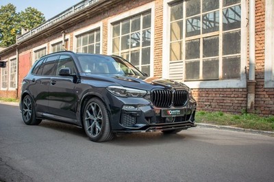 Maxton Design Frontlippe passend für BMW X5 G05 M Paket schwarz Hochglanz