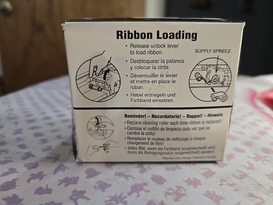 Zebra YMCKOK-350 800015-340 Card Printer Ribbon - Image 4 of 4