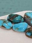 Super Rare Natural Nevada Gem High Grade Turquoise Lot Cabochon 12 Carats  — photo 8
