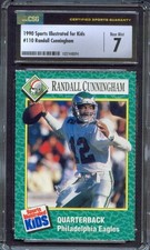 1990 Sports Illustrated for Kids #110 RANDALL CUNNINGHAM Eagles CSG 7