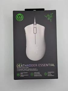 Razer DeathAdder Essential White Edition Ergonomic Wired Gaming Mouse