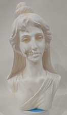 Midnight Shadows LED Resin Skeleton Bust, 8x13in