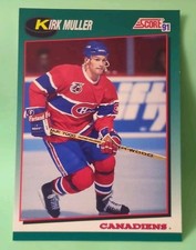 1991-92 Score Rookie and Traded - Kirk Muller #64T - Montreal Canadians 