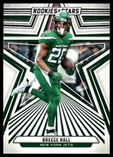 Breece Hall 2024 Panini Rookies & Stars #75 Jets NFL READ FREE SHIP AutographDen